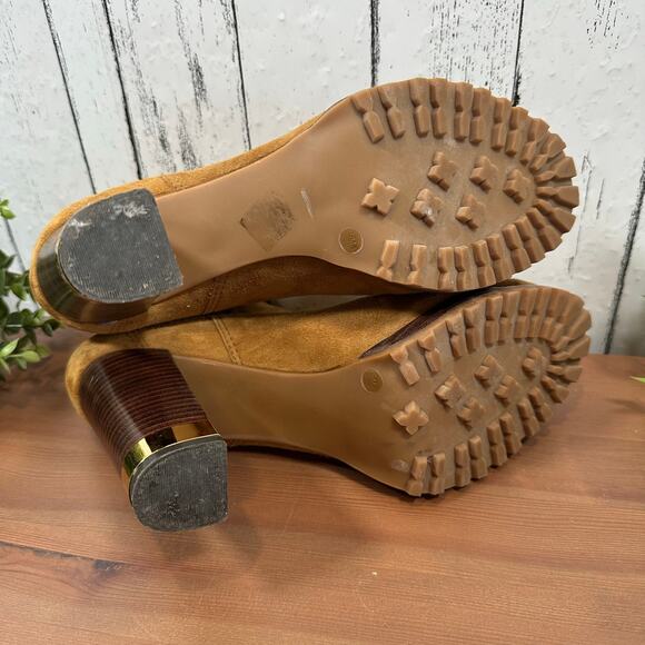 Tory Burch Women's Virginia Suede Booties Size 9 - Picture 9 of 9